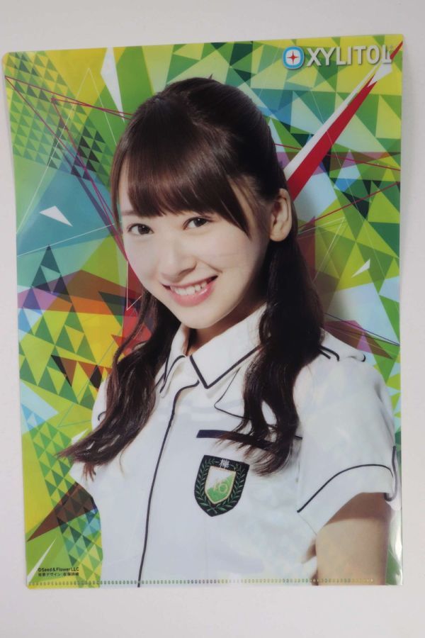 ■Ａ４クリアファイル■ＬＯＴＴＥ　ＸＹＬＩＴＯＬ■佐藤詩織■中古■