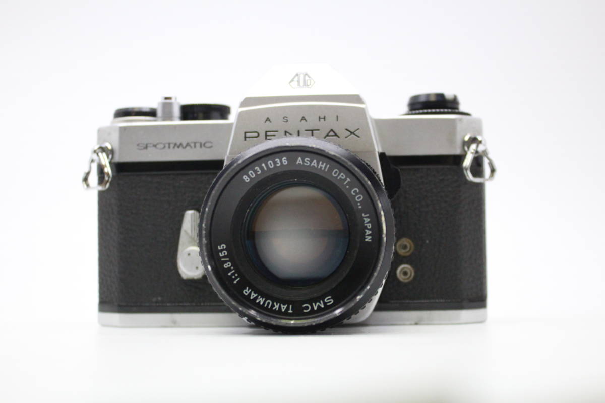 ★良品★PENTAX ペンタックス SPOTMATIC SPⅡ + SMC Takumar 55mm F1.8 レンズセット OK4751