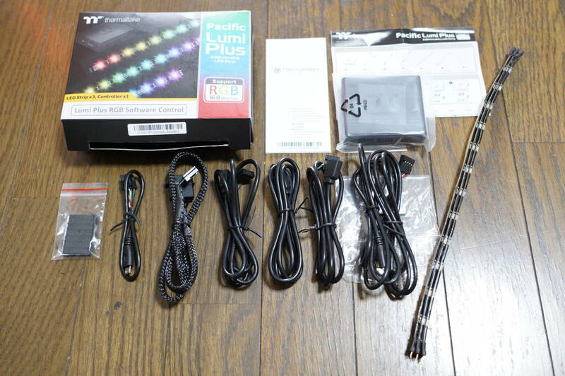 ★Thermaltake Pacific Lumi Plus LED Strip 3Pack サーマルテイク LEDテープ (レターパック)