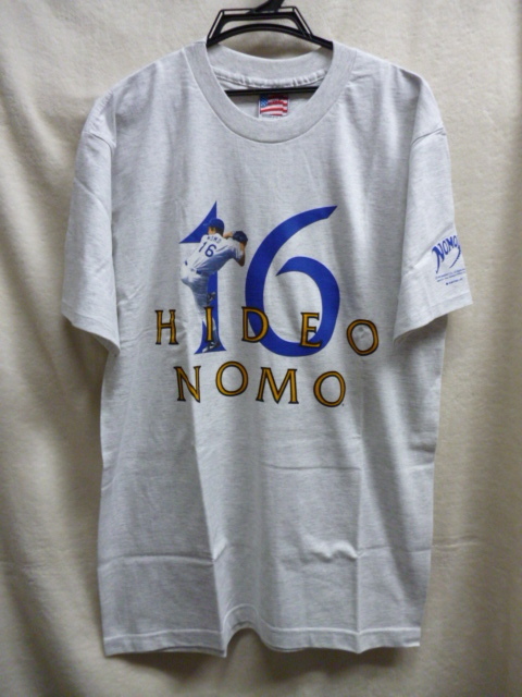 野茂英雄　Tシャツ　Lサイズ　ドジャース　MLB　90s　ヴィンテージ