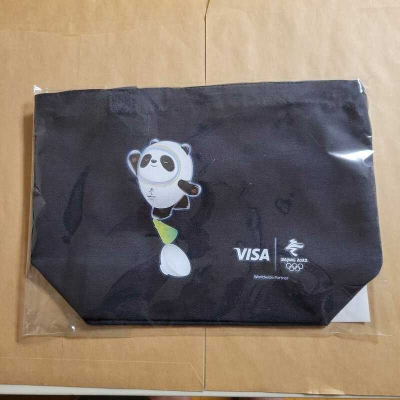 未開封品 未使用品 ランチバッグ Visa 北京2022冬季オリンピック オリジナルグッズ ビン・ドゥンドゥン 限定品