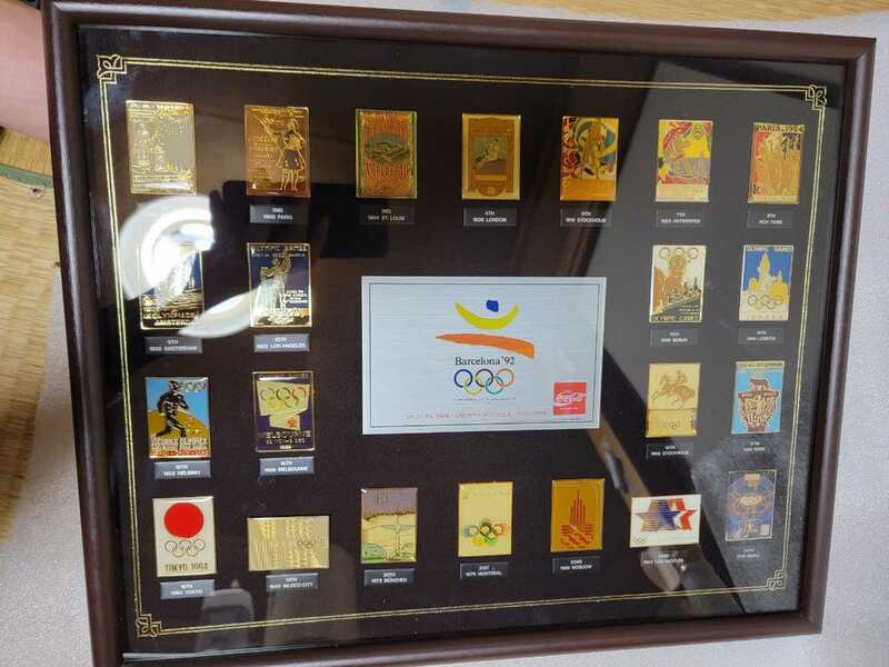 1992 バルセロナオリンピック　記念バッチ　バッジ　Barcelona　バッジ　メダル