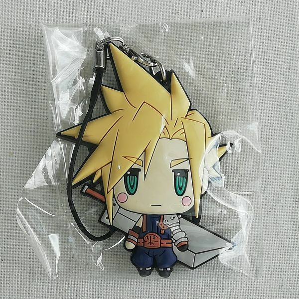 ファイナルファンタジー ラバーストラップ～クラウド・ストライフ☆Final Fantasy: Cloud Strife(FF7)☆スクウェア・エニックス 2014年10月