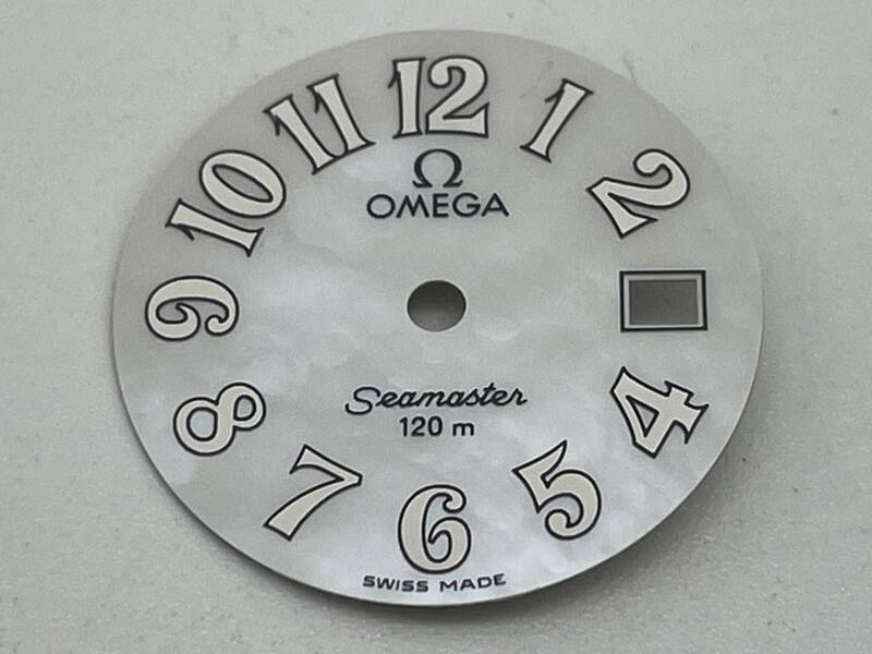 OMEGA オメガ　本物　シーマスター120　レデース用　シェル文字盤