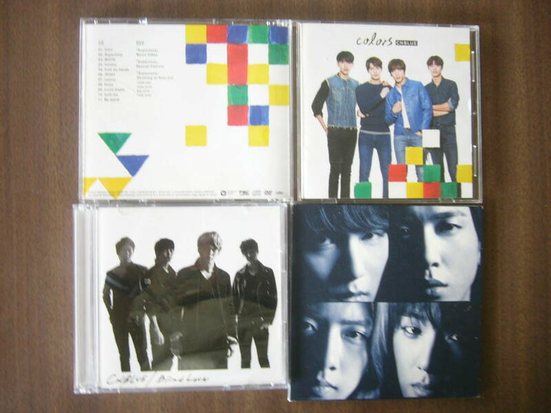 CNBLUE セット/アルバム（初回限定盤A[CD+DVD]）「colors」「Blind Love」 ＋「In My Head」 紙ジャケット仕様