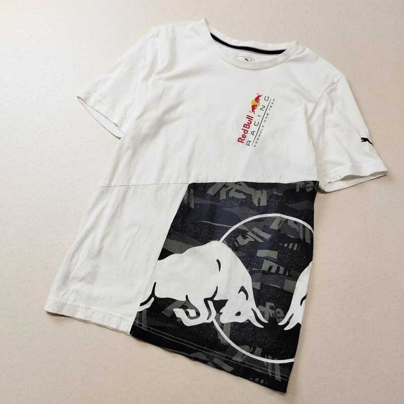 PUMA　プーマ　RedBull レーシング プリントTシャツ 半袖シャツ　ホワイト　US XSサイズ