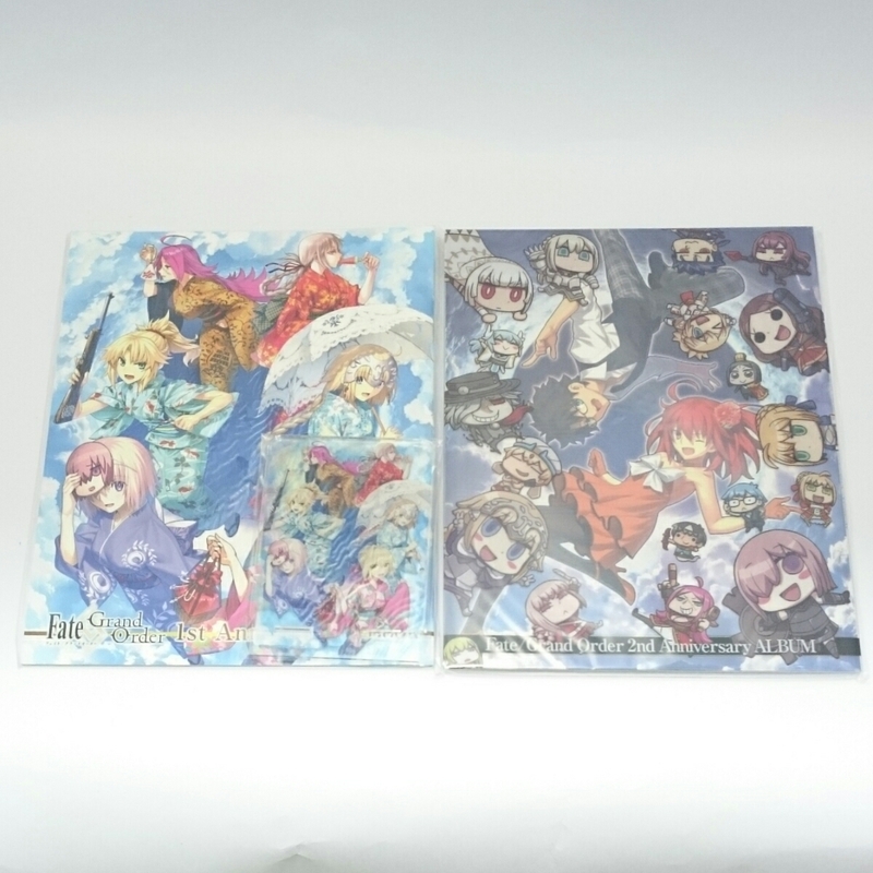 未開封 Fate/Grand Order 1st Anniversary Book 2nd Album 2点セット ANIPLEX+特典 アクリルスマホスタンド FGO アニプレックスプラス