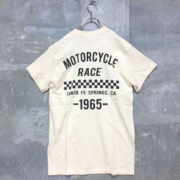 ◆新品◆お洒落な逸品 世田谷ベース◆半袖 Tシャツ ホワイト 白 S メンズ K106 ｃ3261