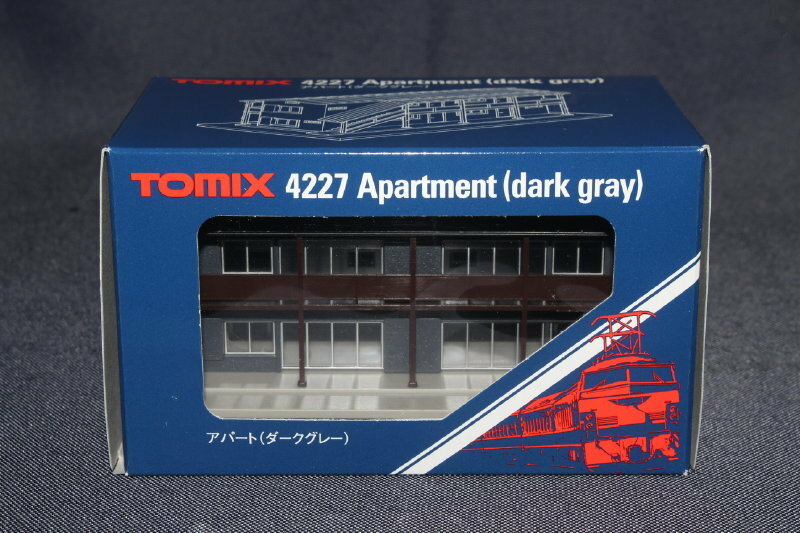 1/150 TOMIX トミックス ストラクチャー『 4227【 アパート（ダークグレー）】』検/トミーテック ジオコレ 建物コレクション