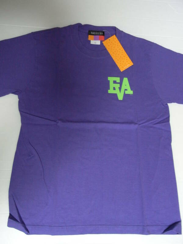 RADIO EVA EVANGELION ヱヴァンゲリヲン 01 初号機 Tシャツ パープル 紫 Mサイズ