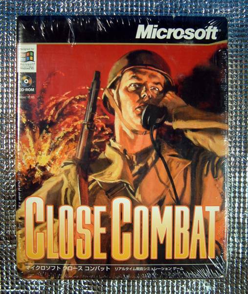 【1761】4988648041721 Microsoft Close Combat 新品 マイクロソフト クロース コンバット PCゲーム 戦術シミュレーション 戦略 軍略 戦闘