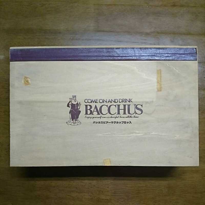 未使用 箱付 銅製 BACCHUS マグカップ 5個入 銅器 100k/5p10