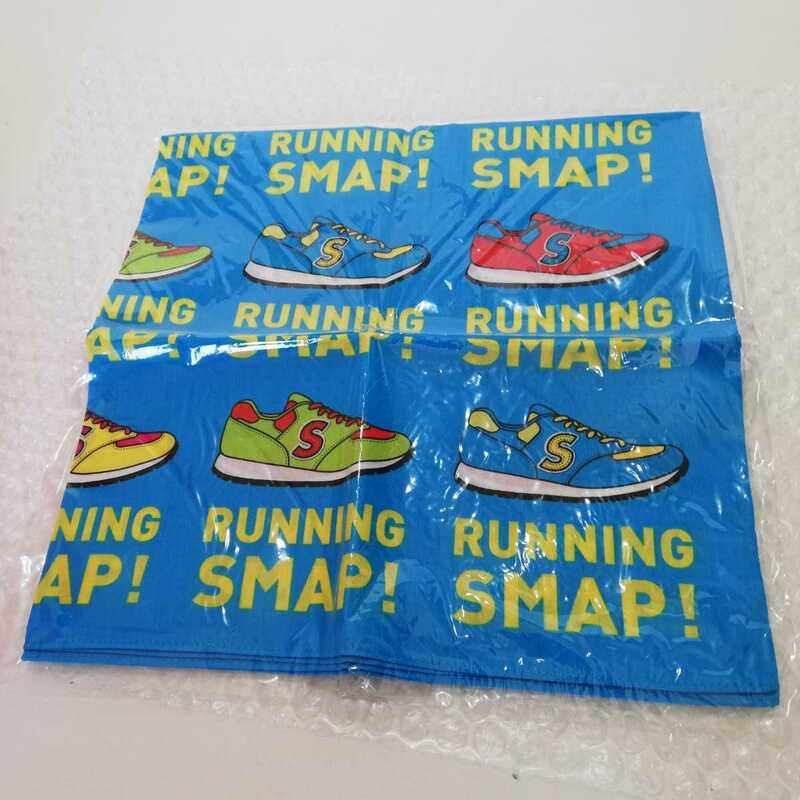 2011年 スマップ SMAP SHOP限定 2011年 『RUNNING SMAP!』 ハンカチ 未使用 [グッズ スマップショップ ランニングスマップ]