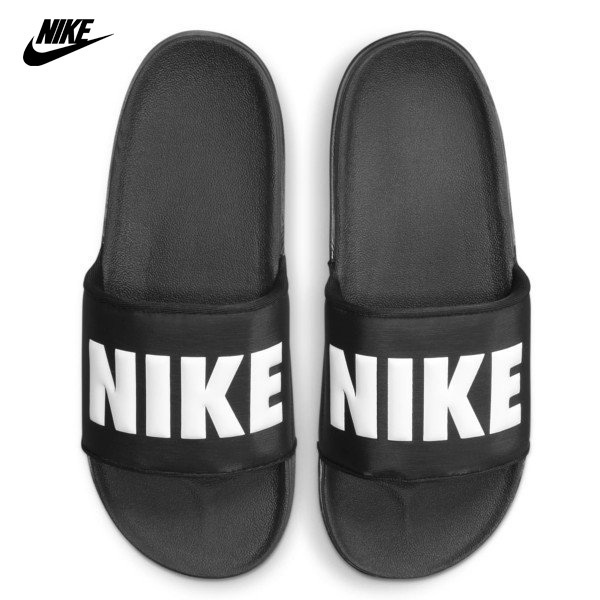 【新品】ナイキ オフコート スライド【012：黒】US8/26cm シャワー ビーチ スポーツ リカバリー サンダル 海 川 NIKE OFFCOURT SLIDE