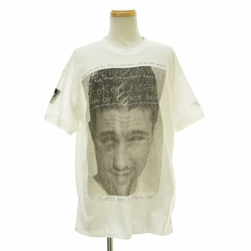 【L】Bruce Weber / ブルース ウェーバー 80s MEDALLION ボディ Broken Noses 1987 Andy Minsker半袖Tシャツ