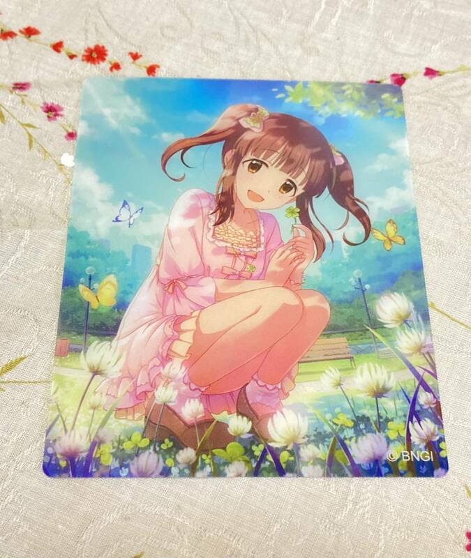 アイドルマスター　シンデレラガールズ　緒方智絵里　クリアカード　406名限定　物理報酬　デレステ 希少