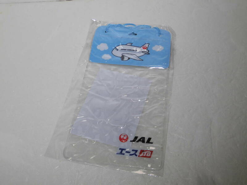 非売品 JAL エース JTB 携帯ケース　ホルダー（ 携帯ホルダー ネックストラップ　）スマホストラップ スマホホルダー ショルダーストラップ