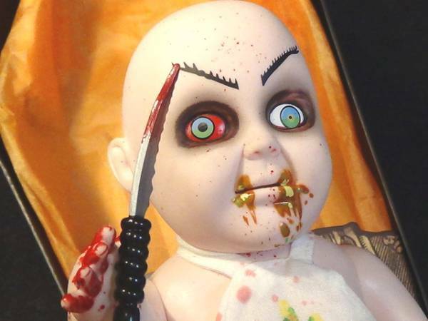 メズコ リビングデッド ドールズ ドール LDD Living Dead Dolls シリーズ7 大食い 肉屋 グラトニー Gluttony 赤ちゃん ホラー ベイビー
