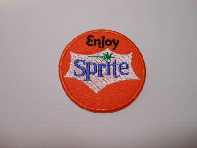 ☆　ワッペン　ＳＰＲＩＴＥ　オレンジ　　　　送料無料！☆