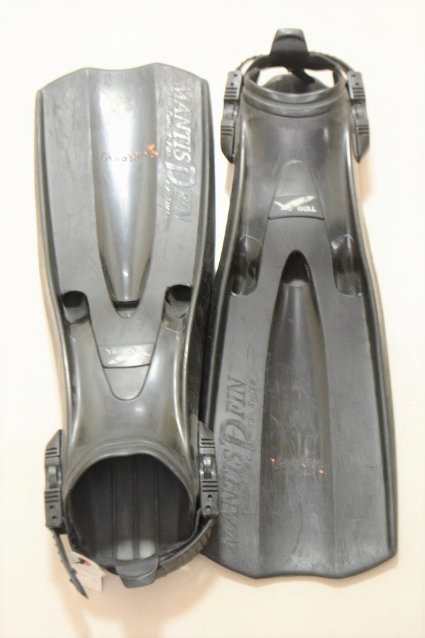 GULL ガル マンティス ドライフィン MANTIS Dry Fin ブラック Mサイズ［Fin-220704IT1］