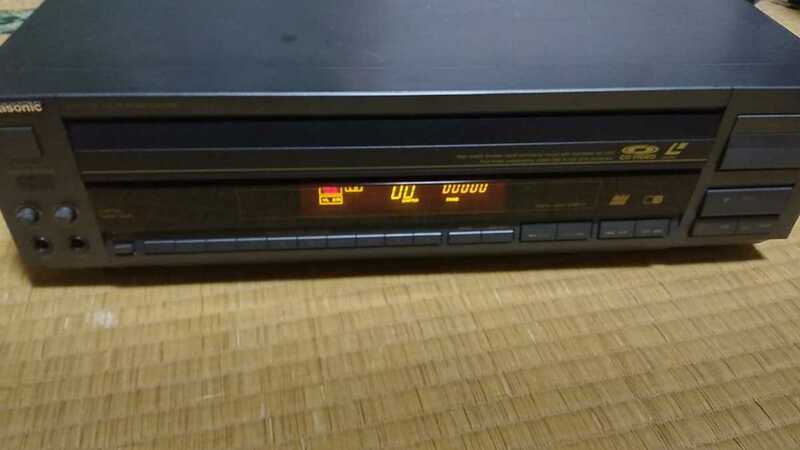 Panasonic　CD　LDデッキ　LX-300　中古現状品