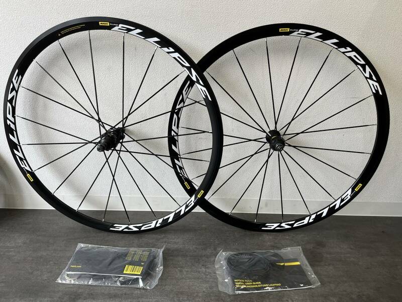 【新品 未使用】MAVIC ELLIPSE　エリプス　前後セット　トラックホイール