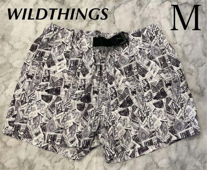 WILDTHINGS ワイルドシングス ショートパンツ ズボン 柄 レディース　M