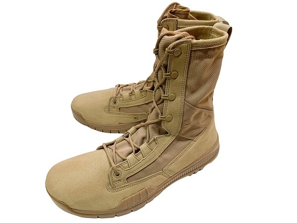 新品 レア NIKE ナイキ SFB`8 BRITISH KHAKI スペシャルフィールドブーツ ブリティッシュカーキ 27.5cm US9.5 限定 ACG ミリタリーブーツ