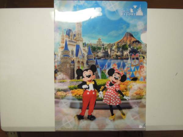●非売品・レア 日本通運TOKYO Disney RESORTクリアファイル-東京ディズニーランド/東京ディズニーシー Tokyo Disneyland