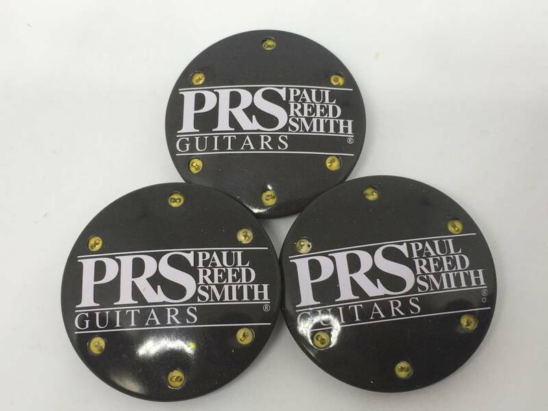 PRS ポール・リード・スミス 缶バッチ 3個セット まとめ 非売品？ 希少 レア グッズ アイテム 装飾 アクセサリー 0507-02