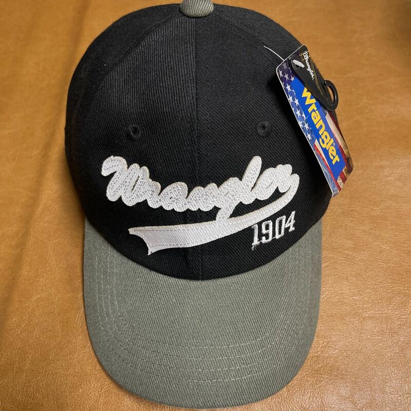 Wrangler ラングラー 帽子 キャップ CAP 未使用 ベースボールキャップ ブラック グレー デニム ジーンズ