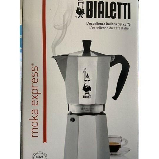 BIALETTI(ビアレッティ)直火式エスプレッソメーカー 18カップ 18杯 新品 1167 モカエキスプレス 未使用品