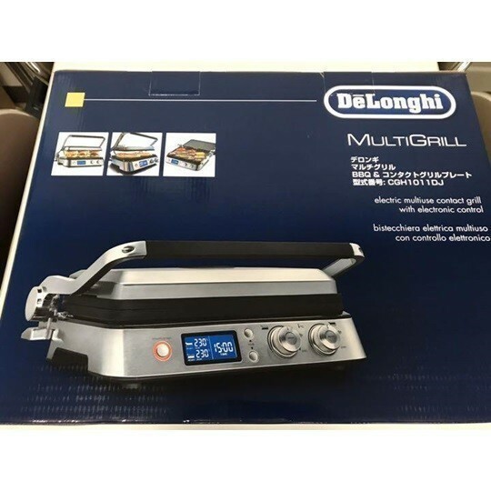 デロンギ DeLonghi マルチグリル BBQ&コンタクトグリルプレート 新品 CGH1011DJ 未使用品