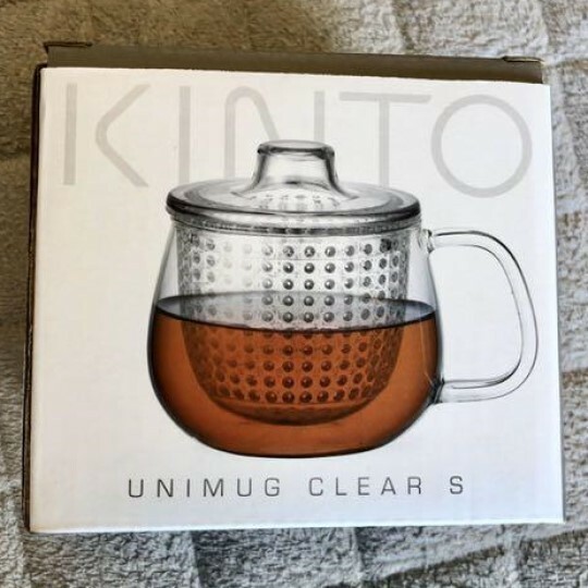 KINTO(キントー) ユニマグ 350ml クリア マグカップ 新品 UNITEA 22911 未使用品
