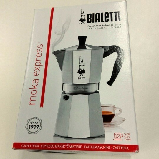 BIALETTI(ビアレッティ)直火式エスプレッソメーカー 12カップ 12杯 新品 モカエキスプレス 1166 未使用品