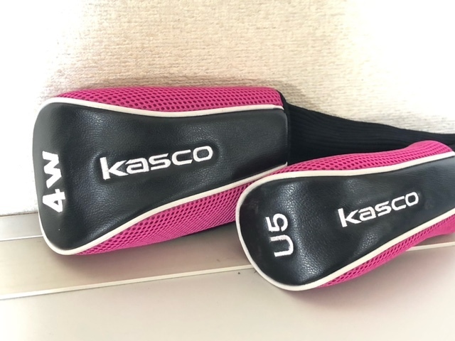 【G-013】☆ 新品・未使用 ☆ キャスコ Kasco ☆ 4W / U5ヘッドカバーセット ☆