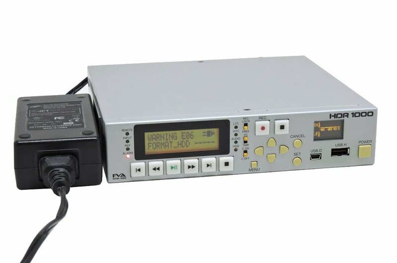 【通電OK】FVA HDR 1000 HD-SDI ポータブルレコーダー 
