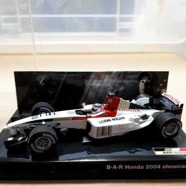 ミニチャンプス 1/43 BAR ホンダ 2004 ショウカー　佐藤琢磨