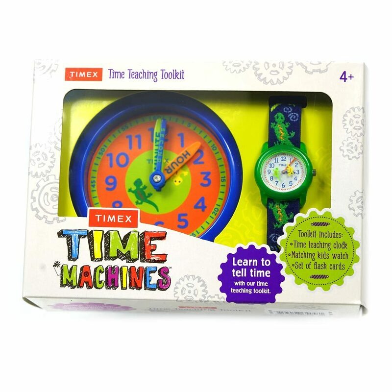 タイメックス 腕時計 キッズ TIMEX スタディーカード スタディクロック 腕時計のセット Time Teaching Toolkit TWG014900