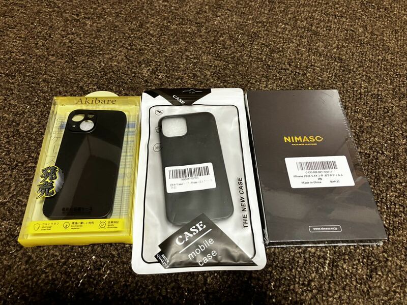 iPhone 13 mini Nimaso 保護 ガラスフィルム ケース