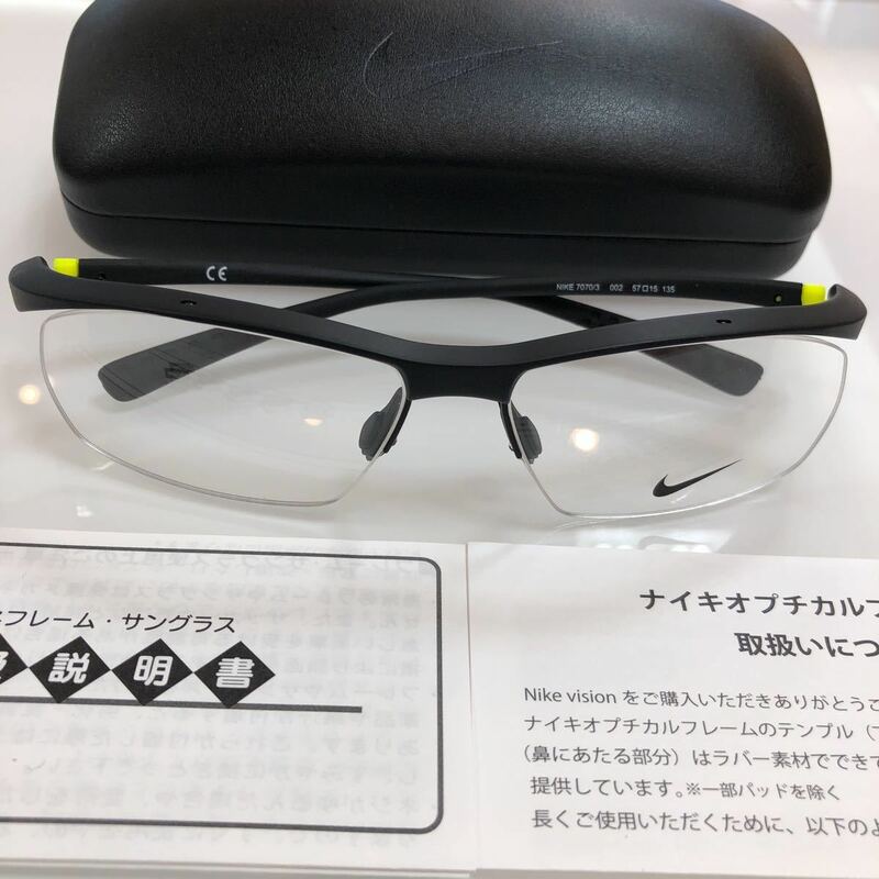 定価22,000円 正規品 7070/3 7070 NK7070 002 NIKE VISION VORTEX ナイキ ボルテックス メガネ フレーム メガネフレーム 正規品 眼鏡