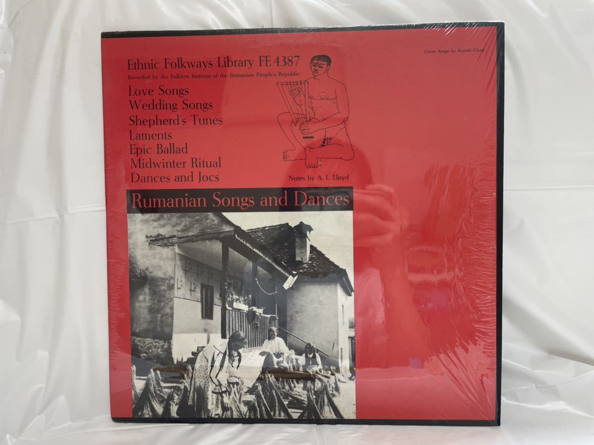 ★W133★ LP レコード Rumanian Songs And Dances ルーマニア 民族音楽 US盤