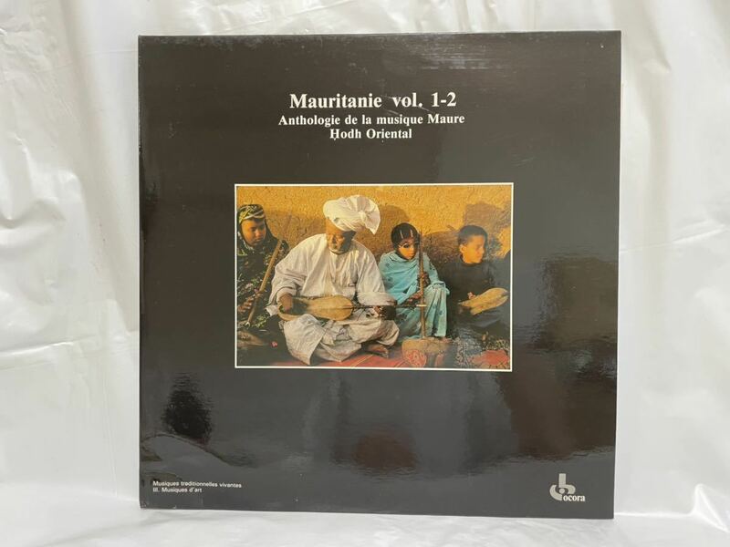 ★W182★ LP レコード Mauritanie アフリカ モーリタニア フランス盤 民族音楽 長岡鉄男 Ocora
