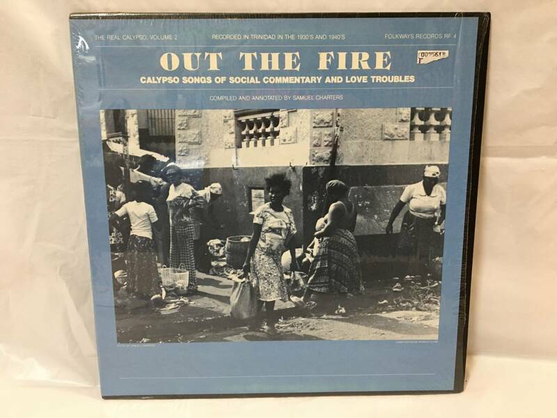 ☆W082☆LP レコード Out Of The Fire The Real Calypso Volume 2 Calypso Songs Of Social Commentary And Love Troubles 民族音楽 US盤