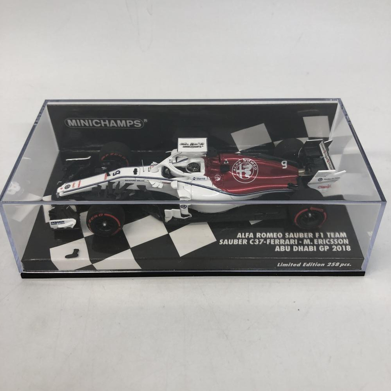 【中古】1/43 ポールズ・モデルアート アルファ ロメオ ザウバー F1 チーム フェラーリ C37 マーカス・エリクソン アブダヒ