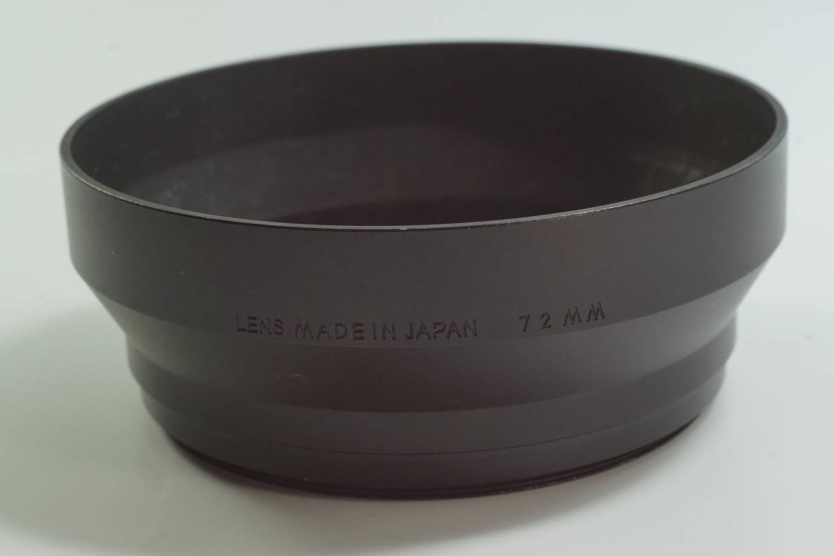 031『キレイ』希少品 TAMRON 80-250mm F3.8（PZ-20Au）用 タムロン ネジ込み式 メタルフード（72mm径）