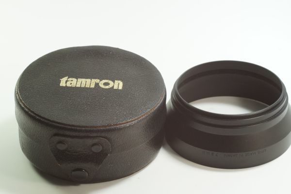 089『キレイ』希少品 TAMRON 80-250mm F3.8（PZ-20Au）用 タムロン ネジ込み式 メタルフード（72mm径）089