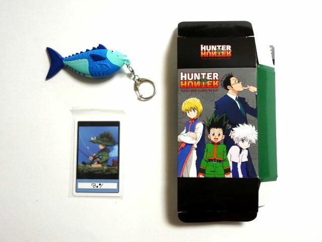 【廃盤】 USJ 限定★HUNTER×HUNTER/キーチェーン カード ゴン/ハンター×ハンター・ザ・リアル クールジャパン 2022★箱たたんで添付