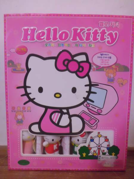 PC版　ハローキティ　サンリオ　ゲーム　BOX　特典付き　海外版　タイニーパーク?　Hello Kitty　Windows