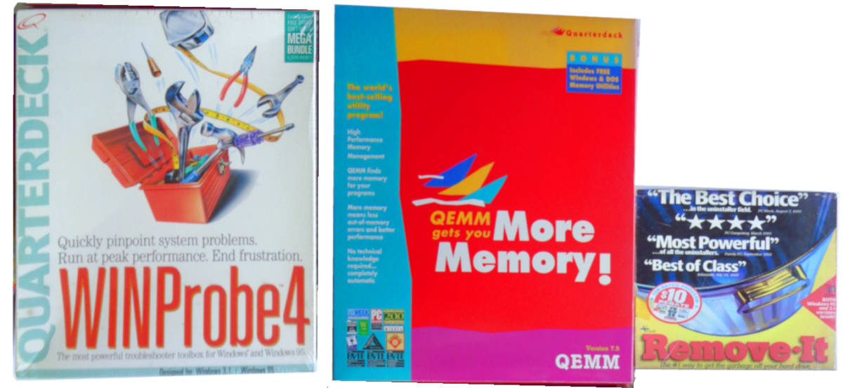 新古品 英語ユーティリティソフト各種いずれか for MS DOS, Windows 3.1/95, Novell